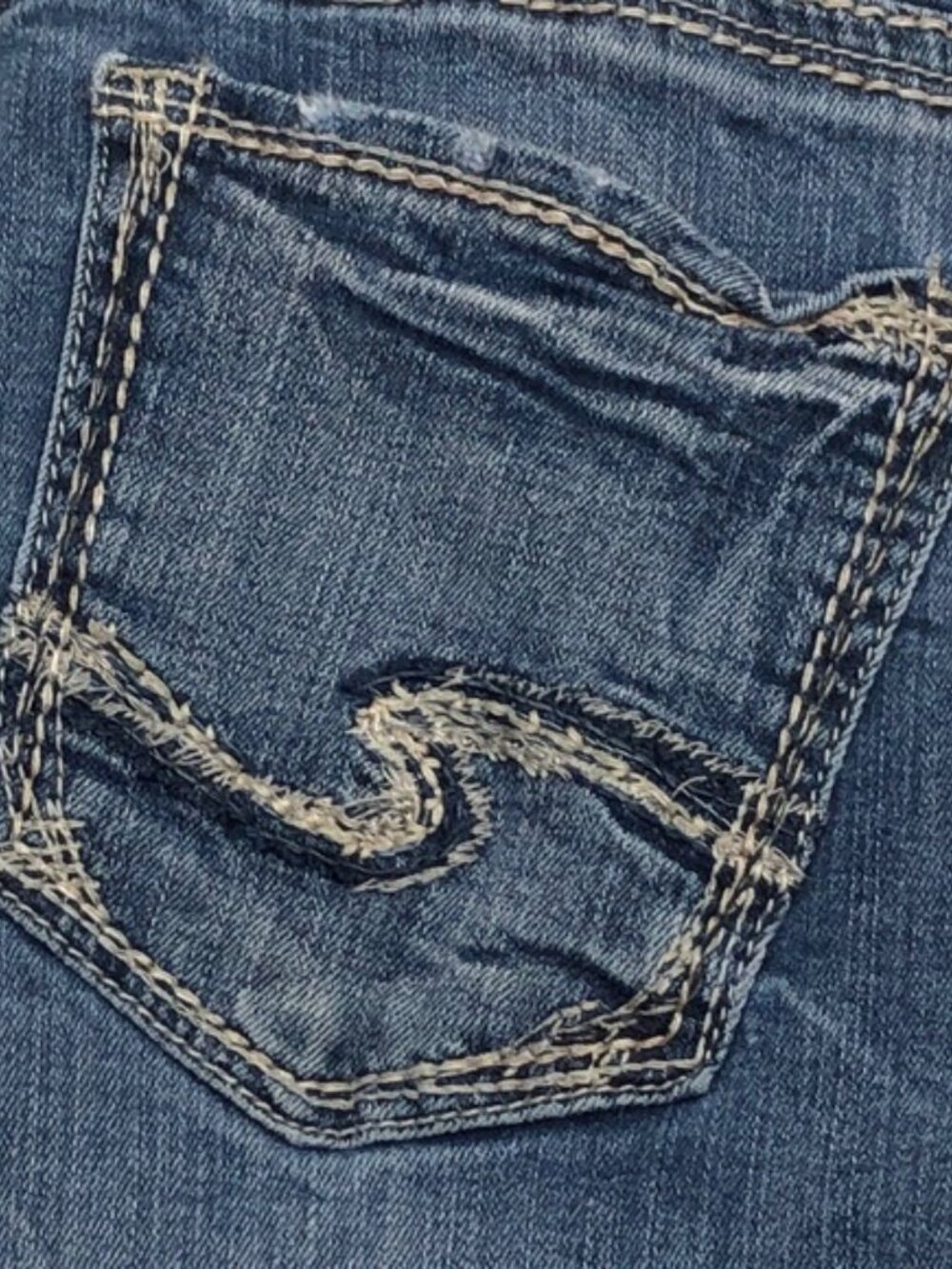 SILVER SUKI SLIM BOOT JEANS 28x33 ⭐️ - Picture 5 of 13